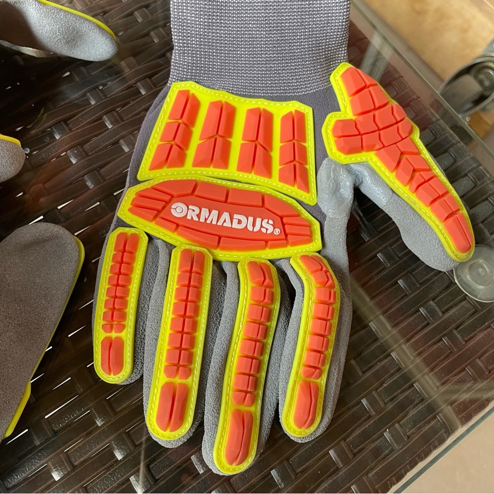 Ormadus Impact Protection work gloves XL - 2 pair New - Picture 5 of 16